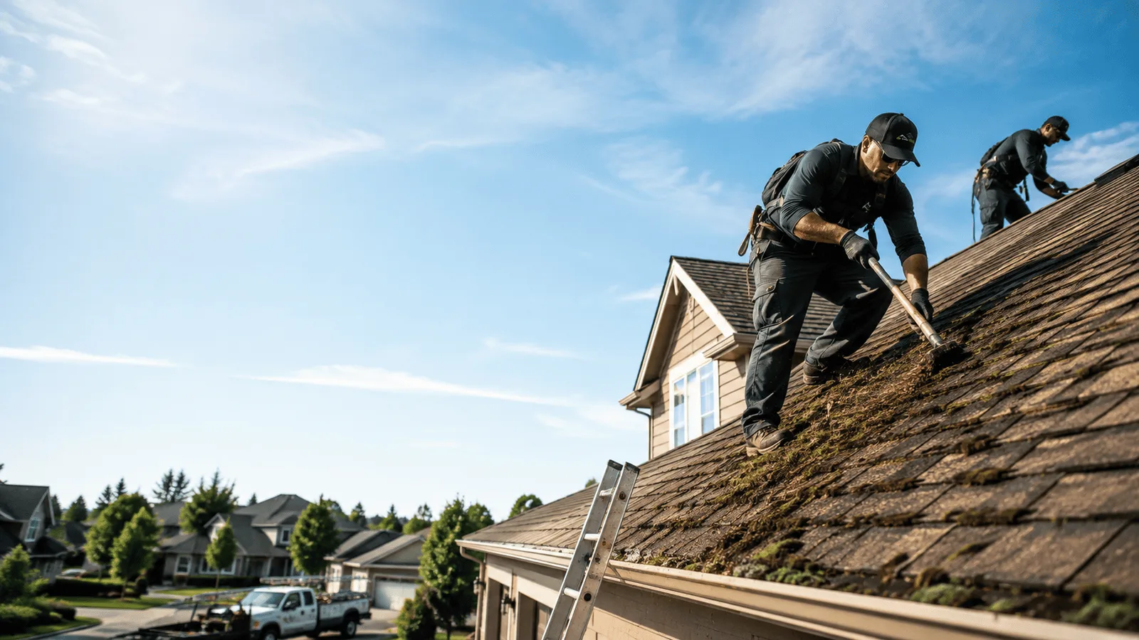 Roof Moss Removal in Lutcher, LA near me